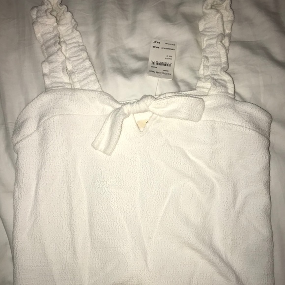 Madewell Tie-Front Tank Top - Picture 2 of 4